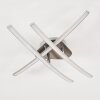 DENEB Ceiling light LED matt nickel, 3-light sources