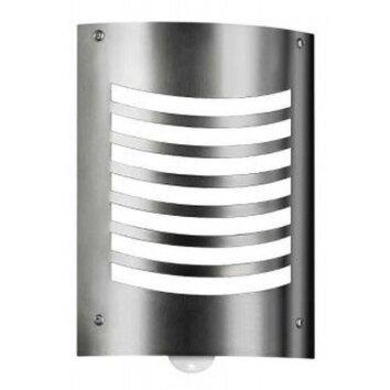CMD AQUA SMILE Wall Light stainless steel, 1-light source, Motion sensor