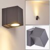 BREGENZ Outdoor Wall Light LED anthracite, 1-light source