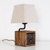BANISTER Table Lamp brown, rust-coloured, 1-light source