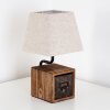 BANISTER Table Lamp brown, rust-coloured, 1-light source