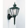 Konstsmide Cassiopeia wall light green, 1-light source