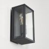 KIWALIK Outdoor Wall Light black, 1-light source