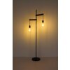 Globo VISSO Floor Lamp brown, black, 2-light sources