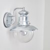 SIPRI outdoor wall light galvanized, 1-light source