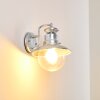 SIPRI outdoor wall light galvanized, 1-light source