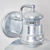 SIPRI outdoor wall light galvanized, 1-light source