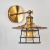MOENA Wall Light antique brass, bronze, 1-light source