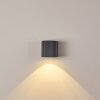 MAPUTO Outdoor Wall Light LED anthracite, 2-light sources