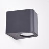 MAPUTO Outdoor Wall Light LED anthracite, 2-light sources