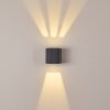 MAPUTO Outdoor Wall Light LED anthracite, 2-light sources