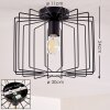 Chava Ceiling Light black, 1-light source