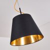 Saillon Pendant Light black, 1-light source