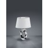 Reality TABA Table Lamp silver, 1-light source