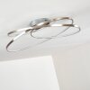 Chute Ceiling Light LED matt nickel, 1-light source