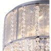Globo GEMS Ceiling Light chrome, 4-light sources