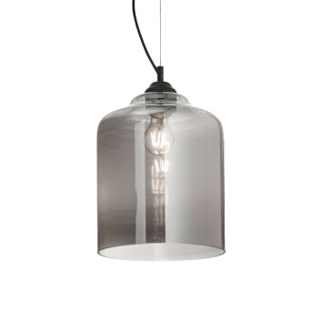 Ideal Lux BISTRO Pendant Light black, 1-light source