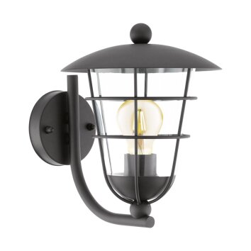 Eglo PULFERO Wall Light black, 1-light source