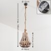 SUDERNLEBEN Pendant Light brown, grey, 150-light sources