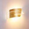 Novara wall light gold, 1-light source