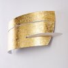 Novara wall light gold, 1-light source