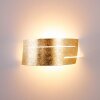Novara wall light gold, 1-light source