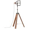 Floor Lamp Brilliant Matrix anthracite, Dark wood, 1-light source