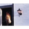 Konstsmide Cassiopeia wall light black, 1-light source