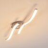 Nendaz Ceiling Light LED matt nickel, 2-light sources