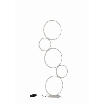 Floor Lamp Trio Leuchten RONDO LED white, 1-light source