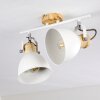 Banjul Ceiling Light Light wood, white, 2-light sources
