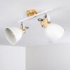 Banjul Ceiling Light Light wood, white, 2-light sources