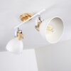 Banjul Ceiling Light Light wood, white, 2-light sources