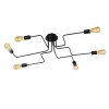Lucide LESTER Ceiling light black, 6-light sources