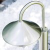 Kasan outdoor floor lamp stainless steel, white, 1-light source
