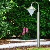 Kasan outdoor floor lamp stainless steel, white, 1-light source