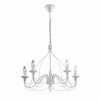 Ideal Lux CORTE Chandelier white, 5-light sources