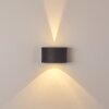 WINDHOEK Outdoor Wall Light LED, 2-light sources
