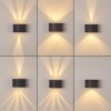 WINDHOEK Outdoor Wall Light LED, 2-light sources