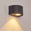WINDHOEK Outdoor Wall Light LED anthracite, 2-light sources