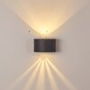 WINDHOEK Outdoor Wall Light LED, 2-light sources