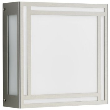 Albert 6385 outdoor wall light LED stainless steel, 1-light source