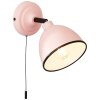 Brilliant TELIO Wall Light pink, 1-light source