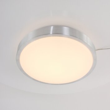 Steinhauer STELLAR Ceiling Light LED stainless steel, 1-light source