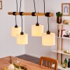 SAMBIA Pendant Light brown, black, 4-light sources