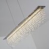 Slidre Pendant Light LED chrome, 1-light source, Remote control
