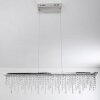 Slidre Pendant Light LED chrome, 1-light source, Remote control