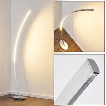 ANTARES Floor Lamp LED chrome, 1-light source