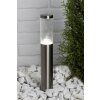 Brilliant BERGEN pedestal light LED stainless steel, 1-light source