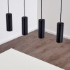 Zuoz Pendant Light black, 4-light sources